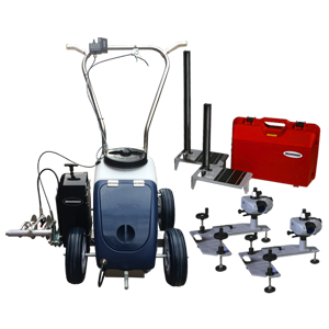 laser guided line marking machine